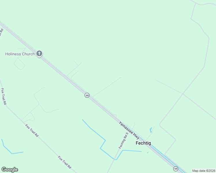 map of restaurants, bars, coffee shops, grocery stores, and more near Nat Road in Hampton County