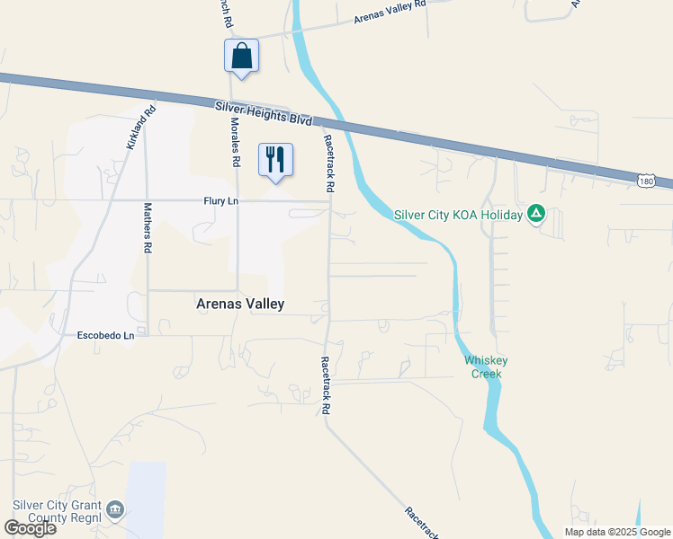 map of restaurants, bars, coffee shops, grocery stores, and more near 2 Mira Loma in Arenas Valley