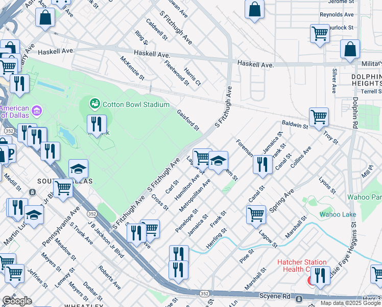 4206 South Fitzhugh Avenue, Dallas TX Walk Score
