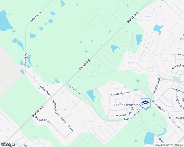 map of restaurants, bars, coffee shops, grocery stores, and more near 15214 Ranch Road in Forney