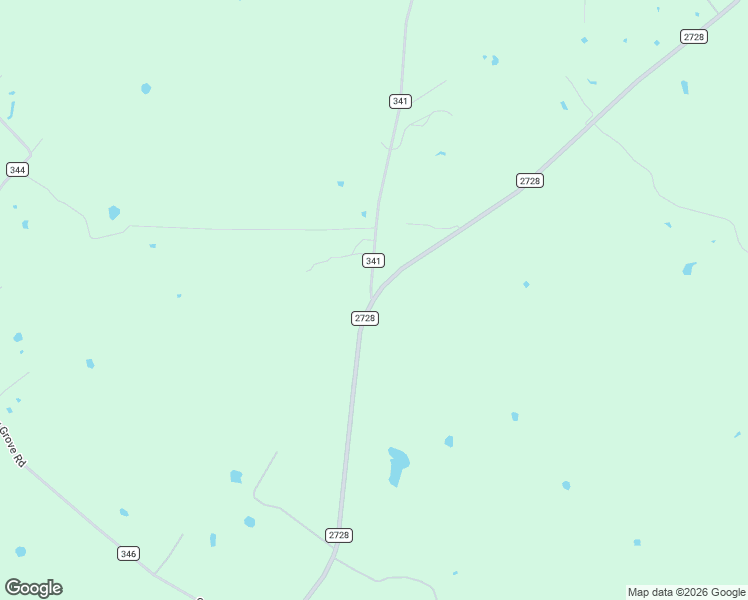 map of restaurants, bars, coffee shops, grocery stores, and more near 15151 County Road 341 in Terrell