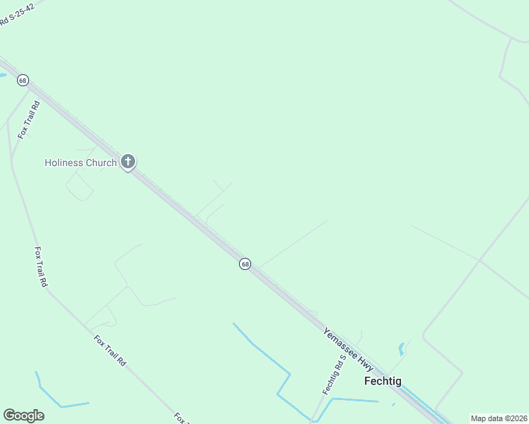 map of restaurants, bars, coffee shops, grocery stores, and more near 57 Pooler Road in Early Branch