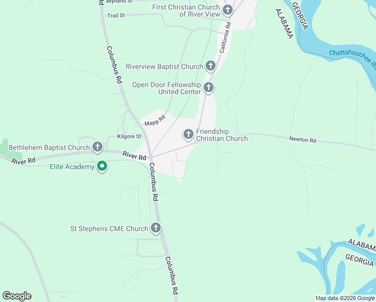map of restaurants, bars, coffee shops, grocery stores, and more near 1094 California Road in Valley