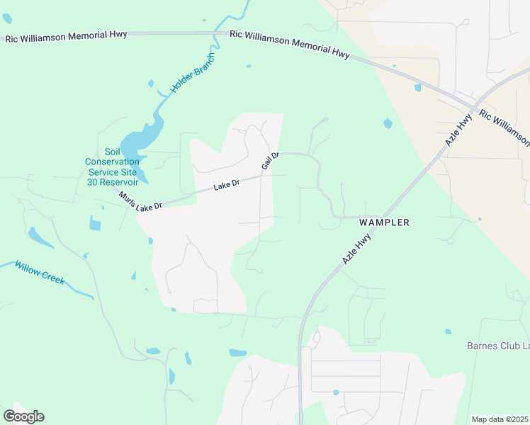 map of restaurants, bars, coffee shops, grocery stores, and more near 767 Gail Drive in Weatherford