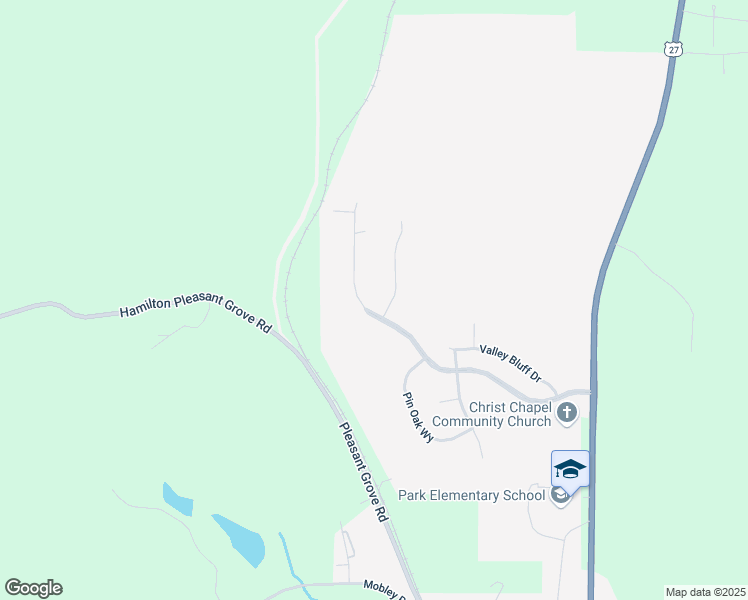 map of restaurants, bars, coffee shops, grocery stores, and more near 651 Sweetbay Parkway in Hamilton