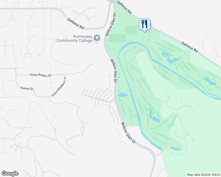 map of restaurants, bars, coffee shops, grocery stores, and more near 1159 Bitterbush Lane in El Cajon