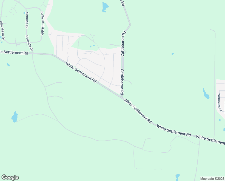 map of restaurants, bars, coffee shops, grocery stores, and more near 13120 White Settlement Road in Fort Worth