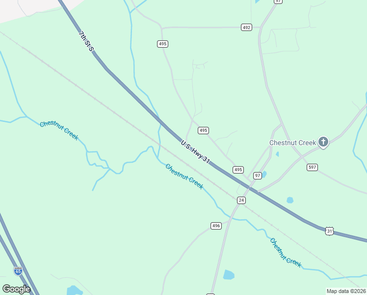 map of restaurants, bars, coffee shops, grocery stores, and more near 6961 U.S. 31 in Clanton