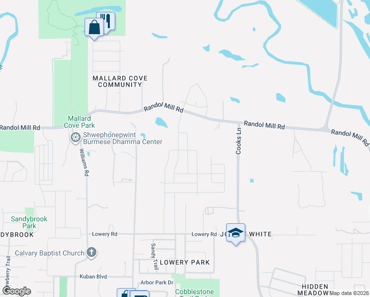 map of restaurants, bars, coffee shops, grocery stores, and more near 320 Blue Buffalo Street in Fort Worth
