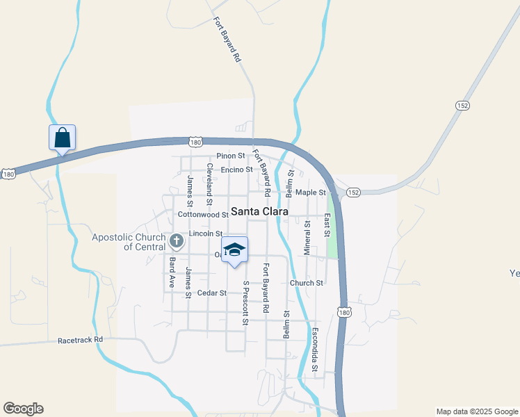map of restaurants, bars, coffee shops, grocery stores, and more near in Santa Clara