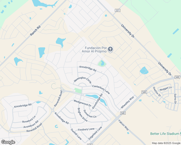 map of restaurants, bars, coffee shops, grocery stores, and more near 1929 Knoxbridge Road in Forney