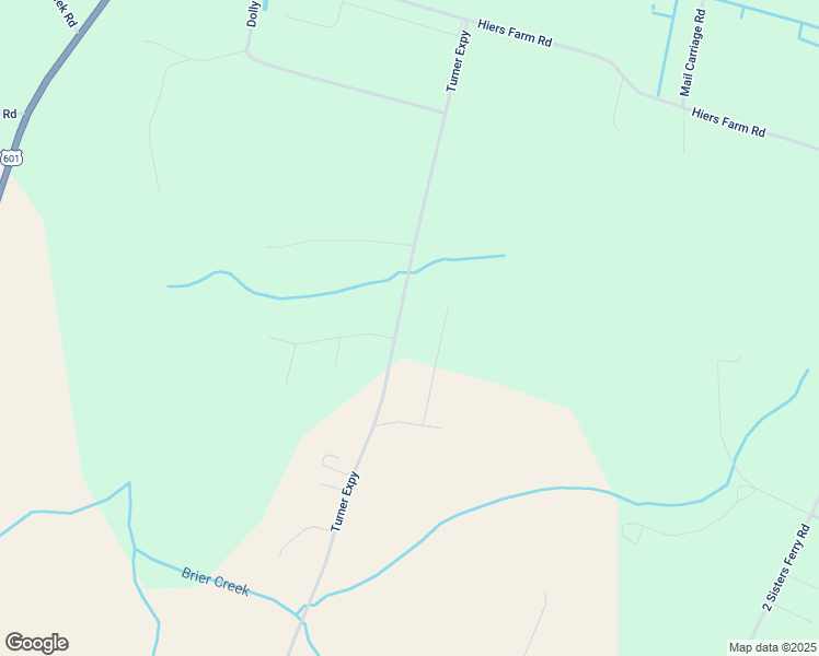 map of restaurants, bars, coffee shops, grocery stores, and more near 2488 Turner Expressway in Varnville