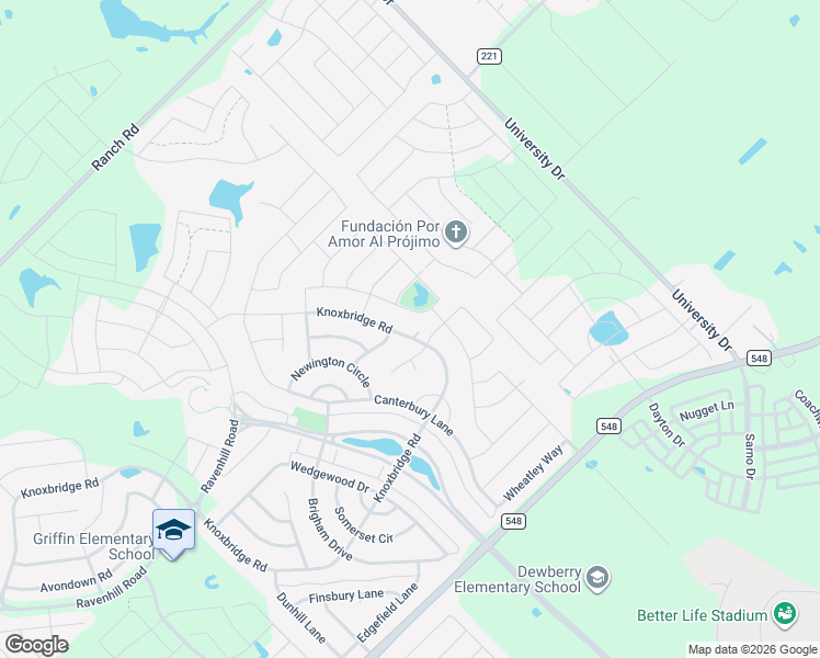 map of restaurants, bars, coffee shops, grocery stores, and more near 1922 Knoxbridge Road in Forney