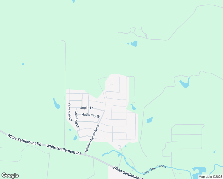 map of restaurants, bars, coffee shops, grocery stores, and more near 612 Leadtree Trail in White Settlement