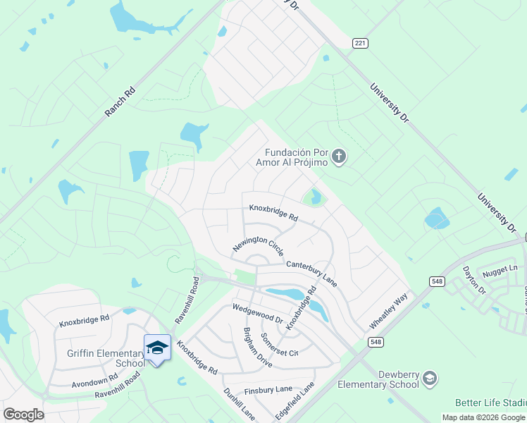 map of restaurants, bars, coffee shops, grocery stores, and more near 1929 Knoxbridge Road in Forney