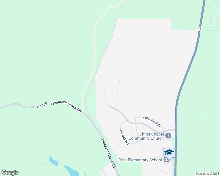 map of restaurants, bars, coffee shops, grocery stores, and more near 799 Sweetbay Parkway in Hamilton