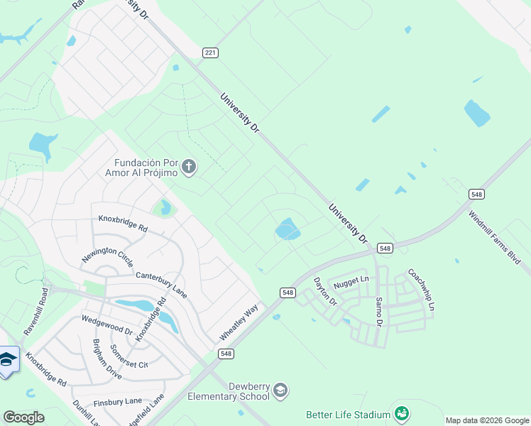 map of restaurants, bars, coffee shops, grocery stores, and more near Torrington Lane in Forney