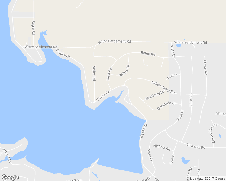 map of restaurants, bars, coffee shops, grocery stores, and more near 1333 East Lake Drive in Weatherford