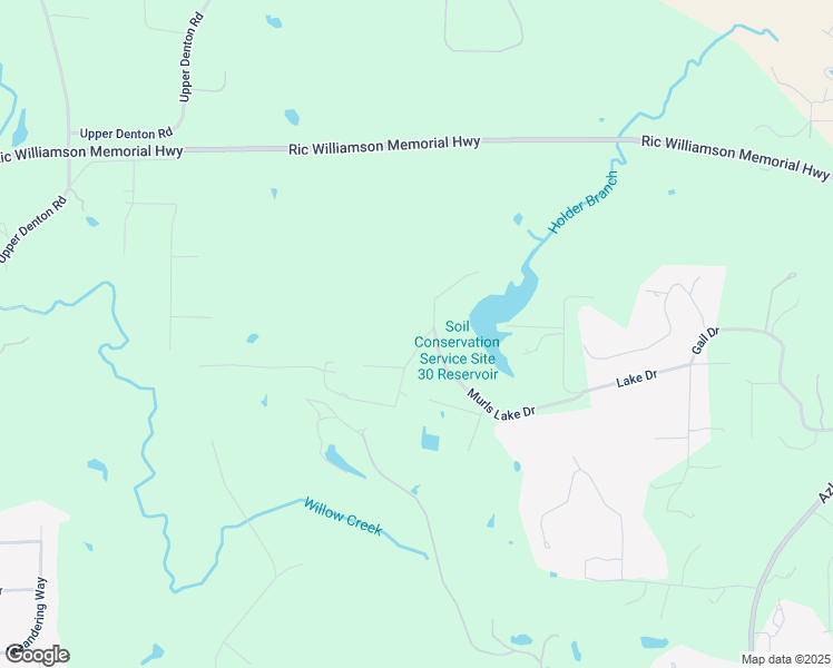 map of restaurants, bars, coffee shops, grocery stores, and more near 104 Murls Lake Road in Weatherford