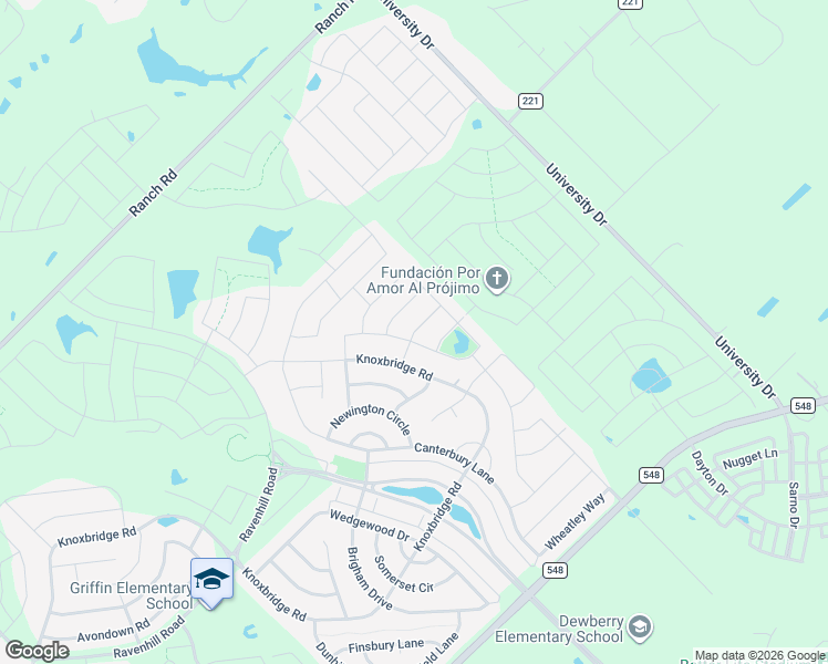 map of restaurants, bars, coffee shops, grocery stores, and more near Chadwick Lane in Forney