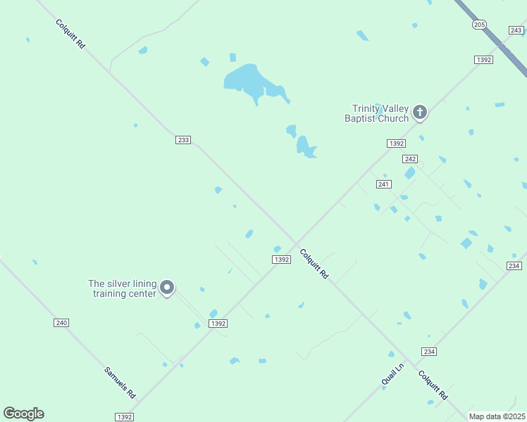 map of restaurants, bars, coffee shops, grocery stores, and more near 3967 Colquitt Road in Terrell