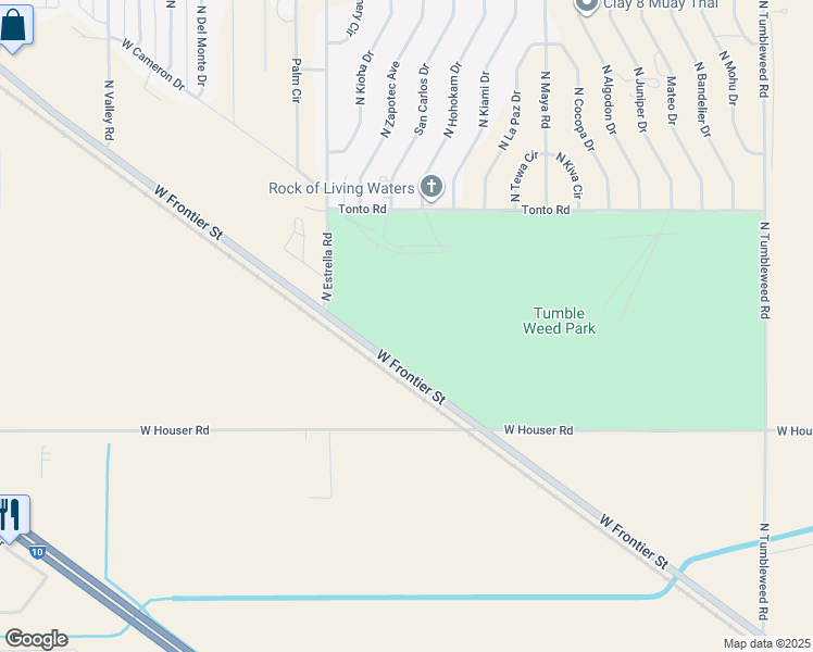 North Maple Street, Eloy AZ Walk Score