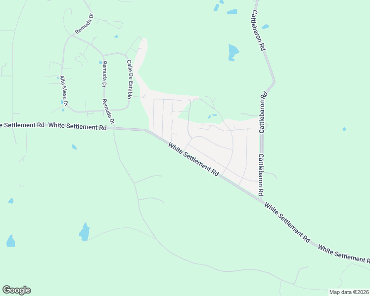 map of restaurants, bars, coffee shops, grocery stores, and more near 13700 White Settlement Road in Fort Worth