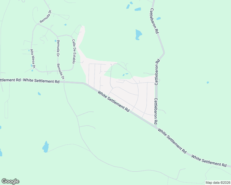 map of restaurants, bars, coffee shops, grocery stores, and more near 345 Arrowhead Street in Fort Worth