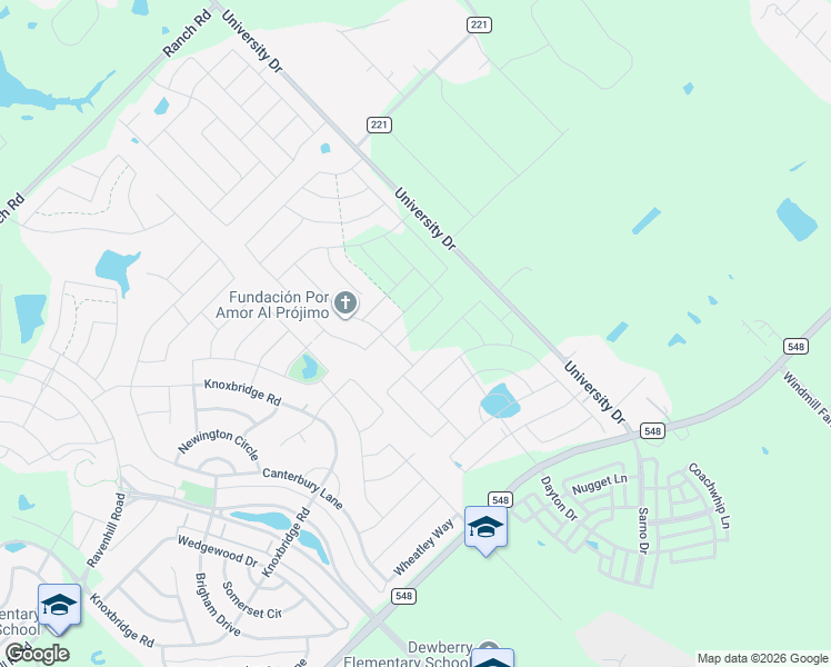 map of restaurants, bars, coffee shops, grocery stores, and more near 1307 Bideford Way in Forney