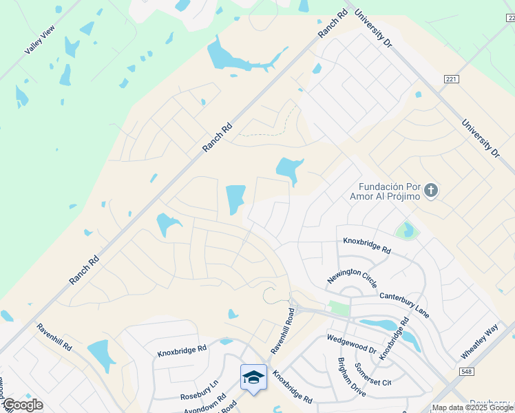 map of restaurants, bars, coffee shops, grocery stores, and more near 15472 Ranch Road in Forney
