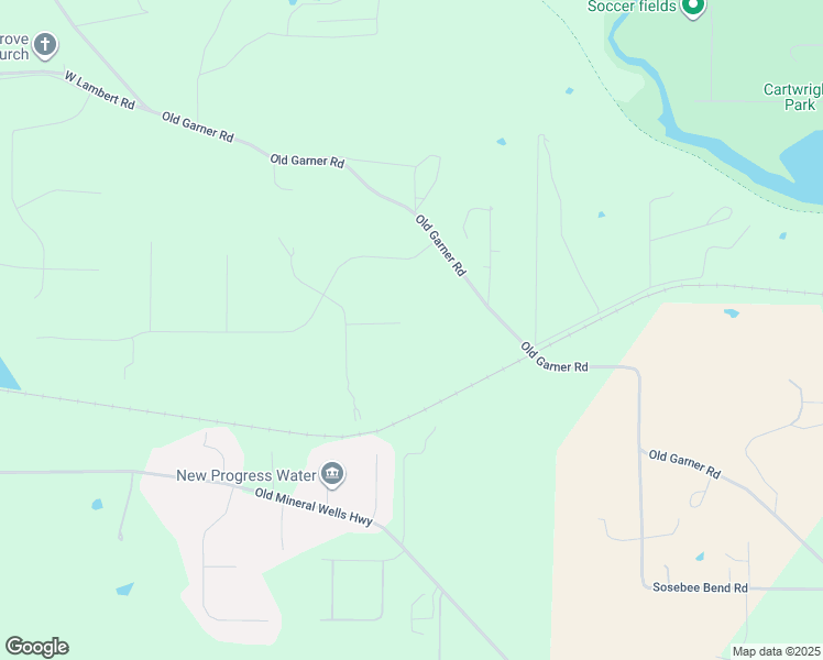 map of restaurants, bars, coffee shops, grocery stores, and more near 124 Rooster Cogburn Court in Weatherford