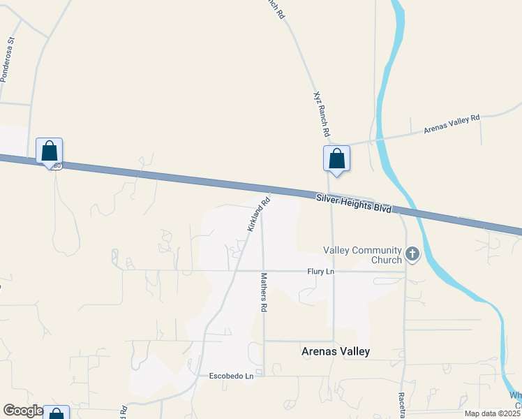 map of restaurants, bars, coffee shops, grocery stores, and more near 4 Mathers Road in Silver City