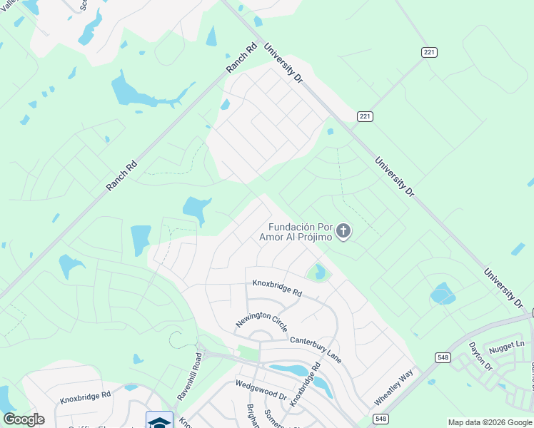 map of restaurants, bars, coffee shops, grocery stores, and more near Chadwick Lane in Forney
