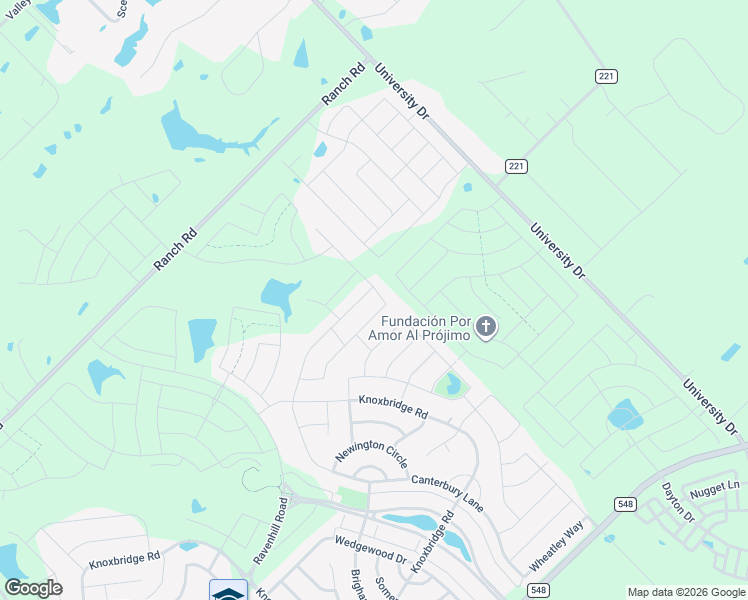 map of restaurants, bars, coffee shops, grocery stores, and more near 2044 Longbridge Road in Forney