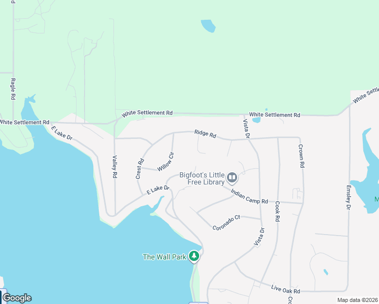 map of restaurants, bars, coffee shops, grocery stores, and more near 491 Elbow Court in Weatherford