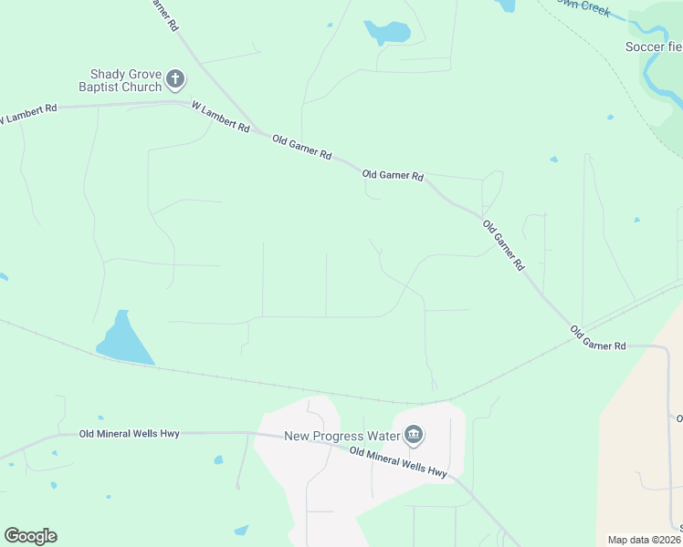 map of restaurants, bars, coffee shops, grocery stores, and more near 124 McClintock Court in Weatherford