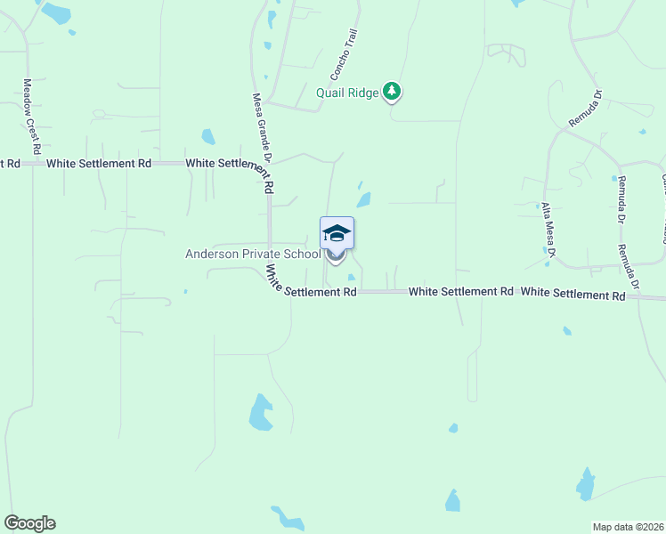 map of restaurants, bars, coffee shops, grocery stores, and more near 14900 White Settlement Road in Fort Worth