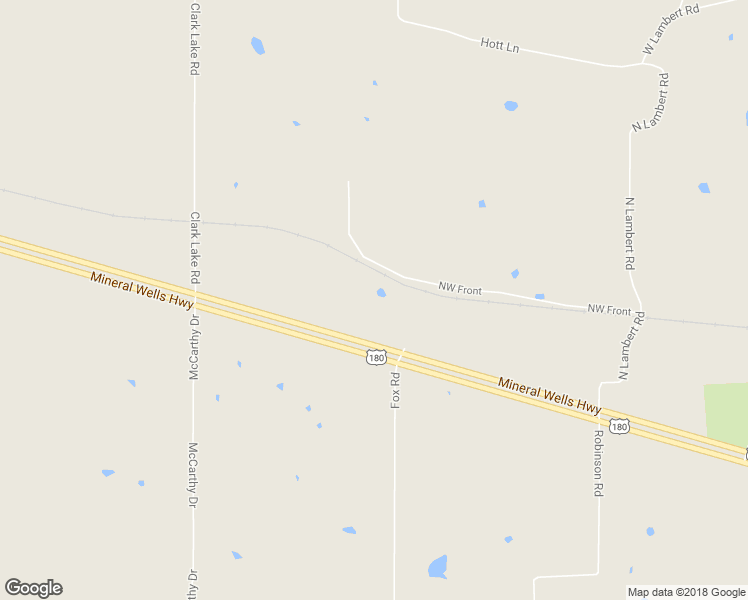 map of restaurants, bars, coffee shops, grocery stores, and more near 6582 Mineral Wells Highway in Weatherford
