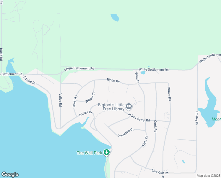 map of restaurants, bars, coffee shops, grocery stores, and more near 486 Elbow Court in Weatherford