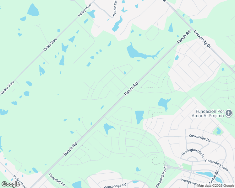map of restaurants, bars, coffee shops, grocery stores, and more near 15456-16544 Ranch Road in Forney