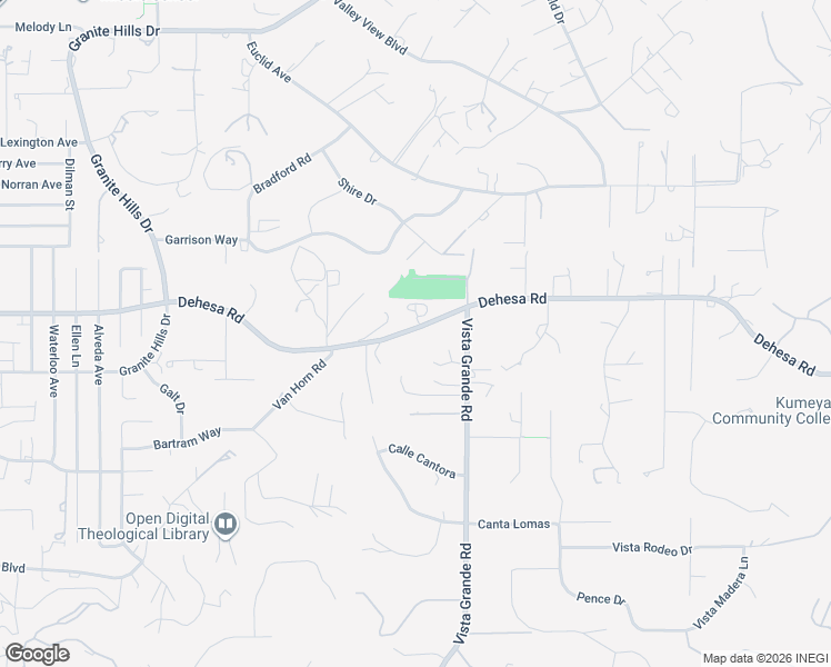 map of restaurants, bars, coffee shops, grocery stores, and more near 2000 Dehesa Road in El Cajon