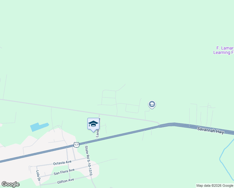map of restaurants, bars, coffee shops, grocery stores, and more near 5750 Old Jacksonboro Road in Ravenel