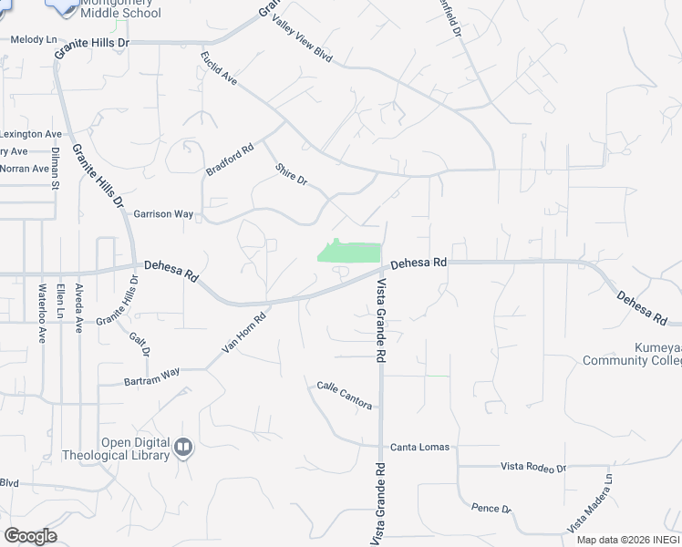 map of restaurants, bars, coffee shops, grocery stores, and more near 2000 Dehesa Road in El Cajon