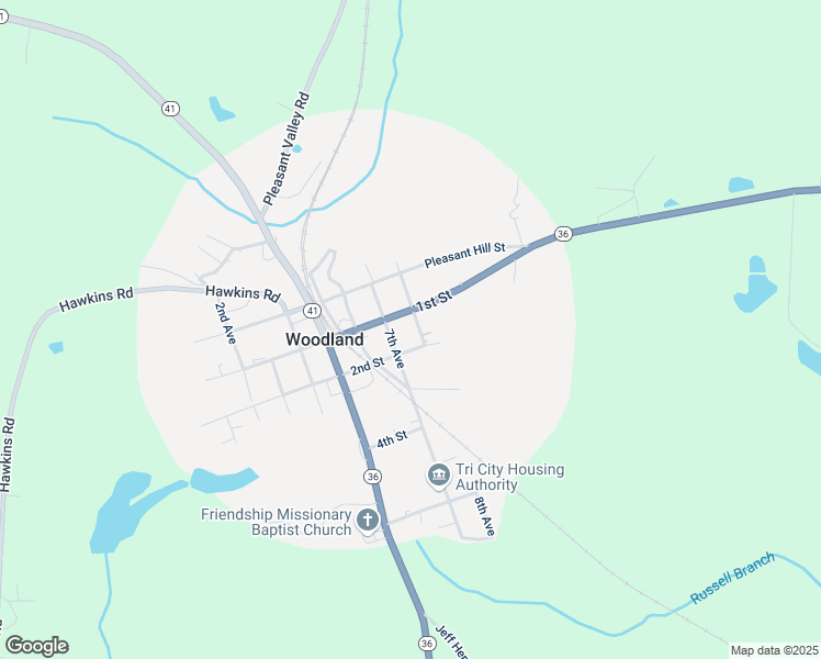 map of restaurants, bars, coffee shops, grocery stores, and more near 77 8th Avenue in Woodland