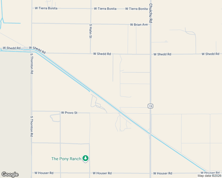 map of restaurants, bars, coffee shops, grocery stores, and more near 18346 West Provo Road in Casa Grande