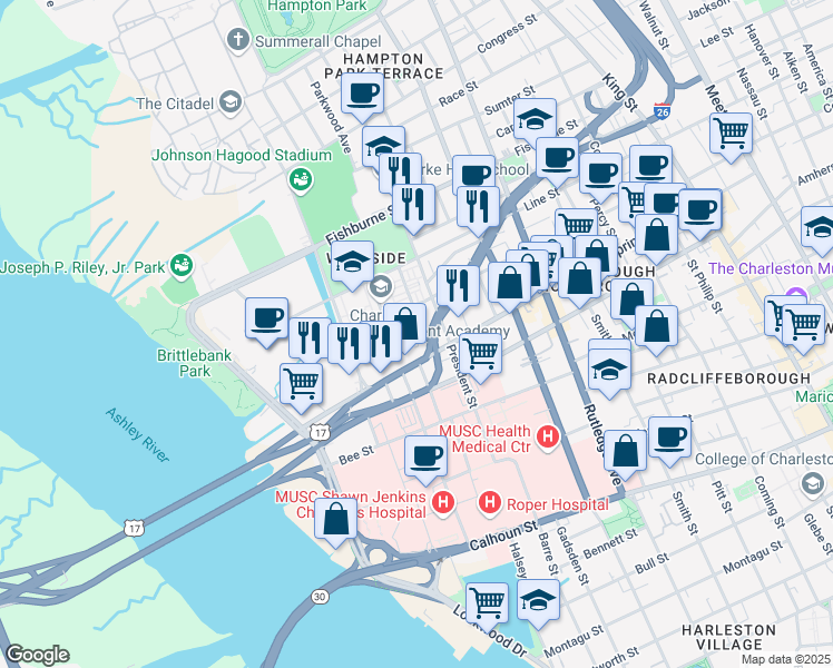 2 Ashton Street, Charleston SC Walk Score