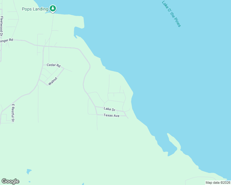 map of restaurants, bars, coffee shops, grocery stores, and more near 196 Rock Drive in Ore City