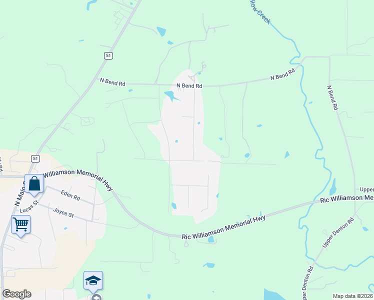 map of restaurants, bars, coffee shops, grocery stores, and more near 155 Ellis Creek Drive in Weatherford