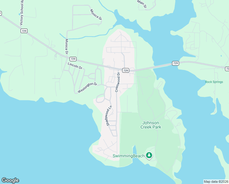 map of restaurants, bars, coffee shops, grocery stores, and more near 296 Crestwood Drive in Avinger