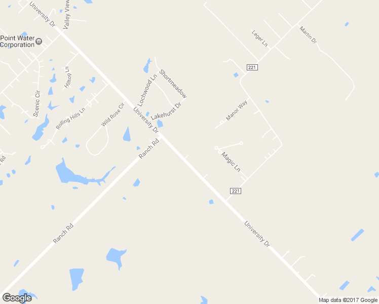 map of restaurants, bars, coffee shops, grocery stores, and more near 16260 University Drive in Forney